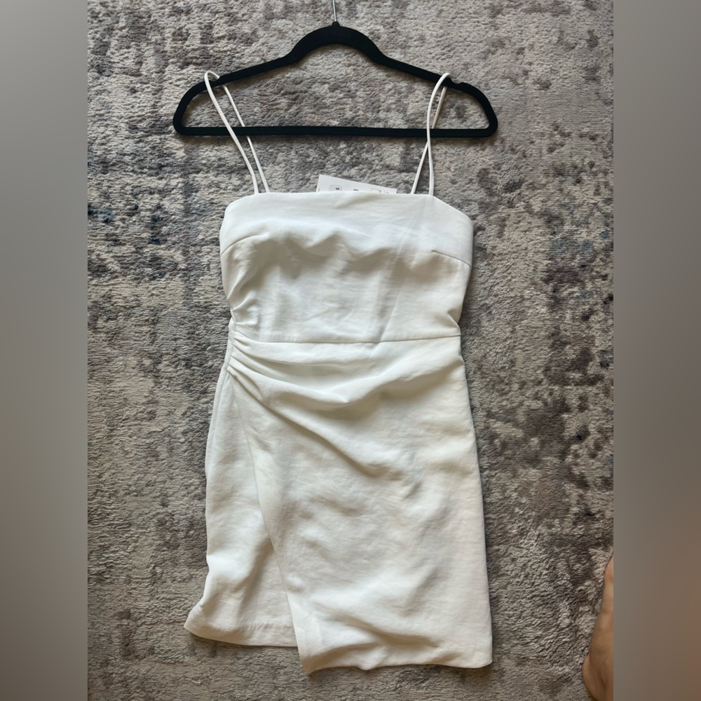 White Zara dress